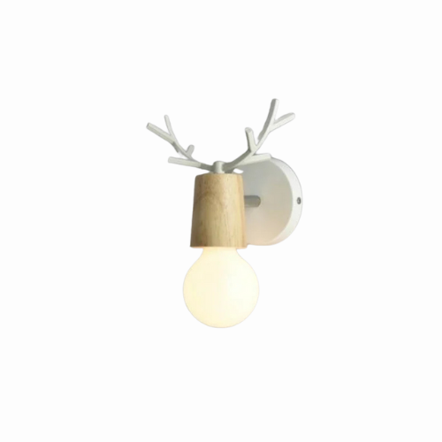 AntlerBeam Playful Wandleuchte - Buntes skandinavisches Design für Kinderzimmer