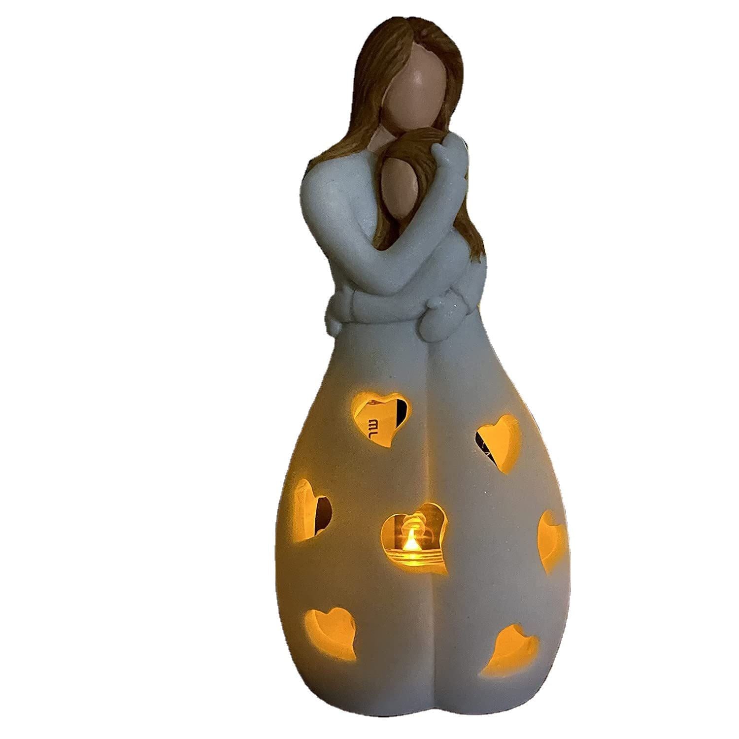 HerzGlow – Romantische LED-Tischlampe Herzform Warmweiß Schlafzimmer