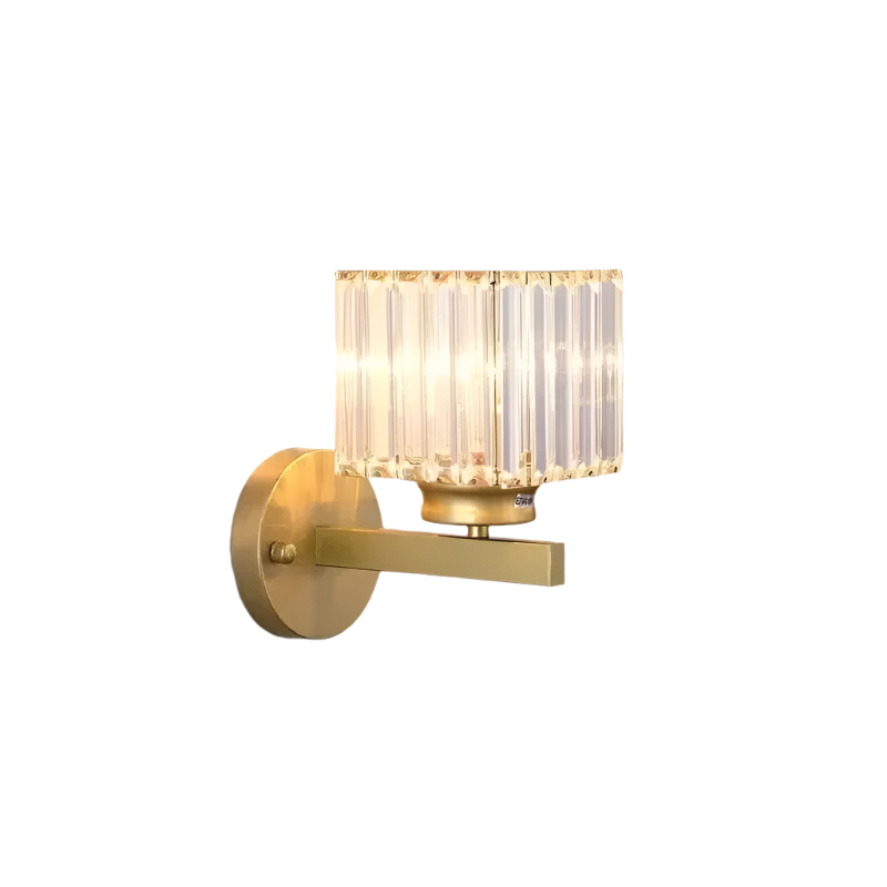 LumaCrystal – Moderne LED-Wandleuchte mit Kristallakzent