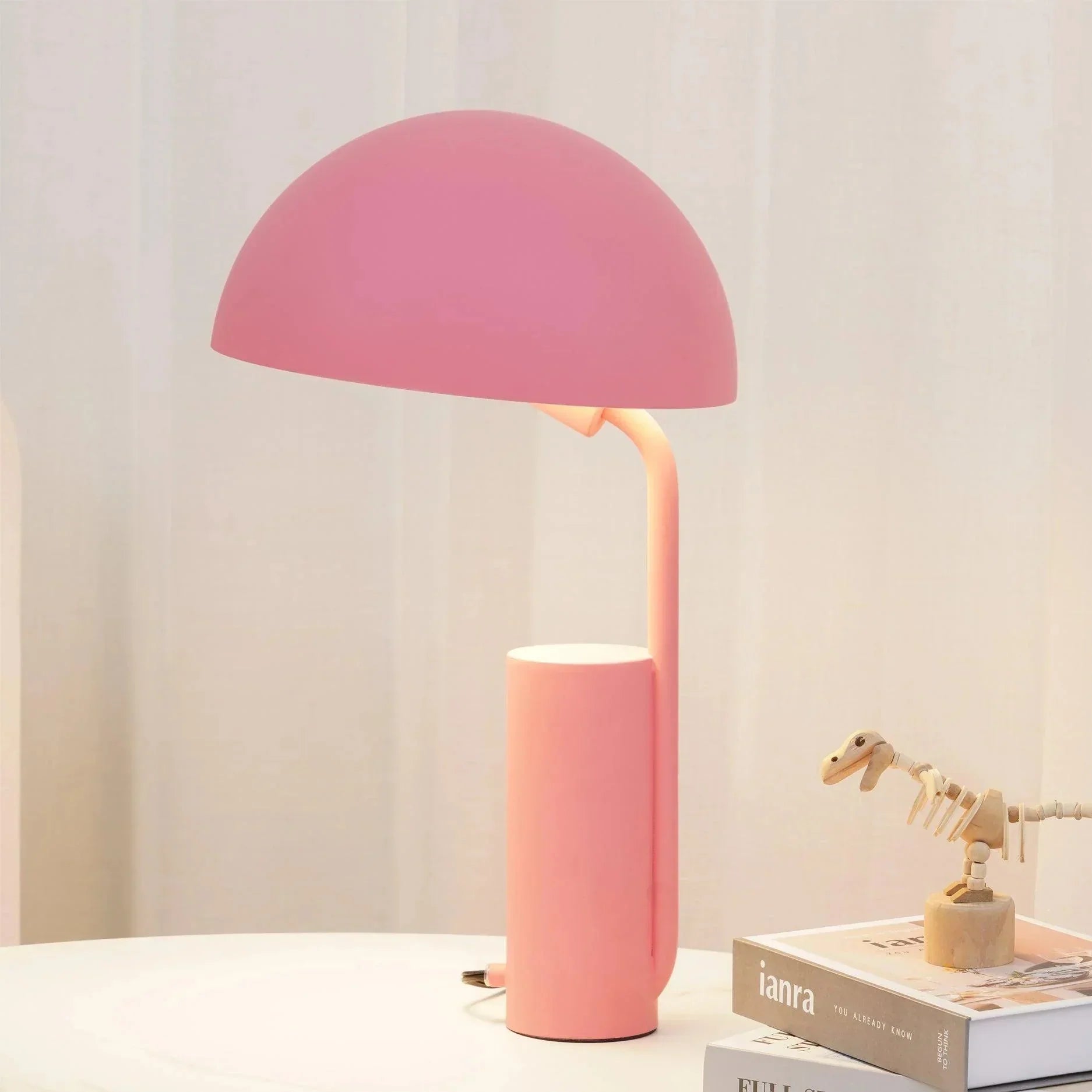 Capello Moderne Tischlampe – LED dimmbar Weiß für Wohnzimmer & Büro