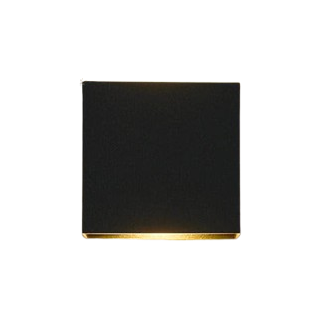 LumiÉlan Wandlampe Elegant Modern Schwarz für Flur & Wohnzimmer