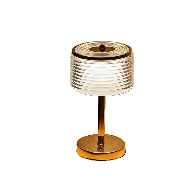 LumoRing LED Tischlampe – Modern Dimmbar Schwarz Wohnzimmer