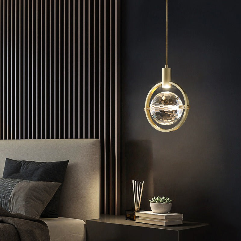 LumiGlide - Moderne Kristall-LED-Hängeleuchte