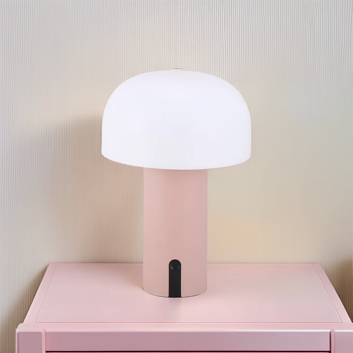 Moderne Pilztischlampe LED – Stufenlos dimmbar, Touch-Steuerung