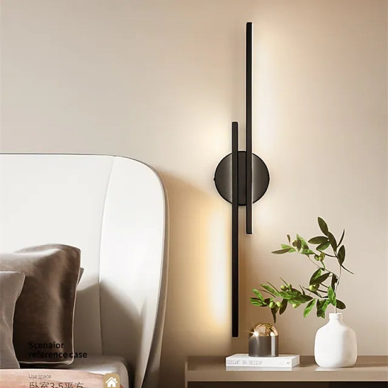 ZenithLicht - Moderne LED-Wandleuchte Twin Linear