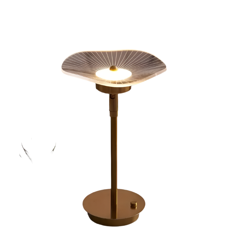 LumiLux – Moderne LED-Tischlampe energiesparend Weiß für Wohnzimmer