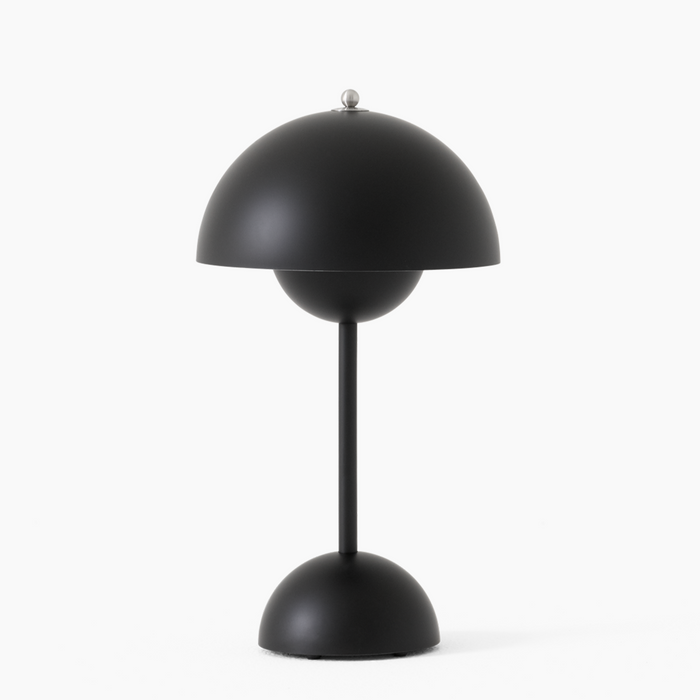 Mondschein – Moderne LED-Tischlampe dimmbar Weiß Wohnzimmer
