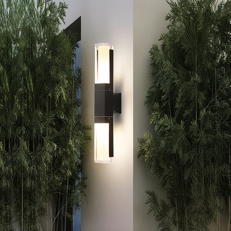 AluGlow - Schlanke, wasserdichte LED-Wandleuchte