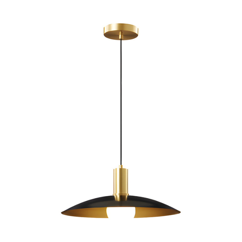 AuraBrass LED Pendelleuchte – Vintage Design in Messing & Glas