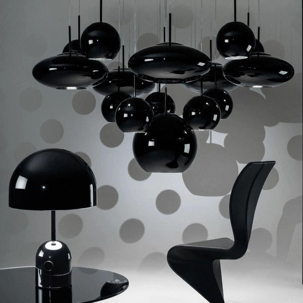 GlowAura Warmlicht Tischlampe Modern Glas Gold Wohnzimmer