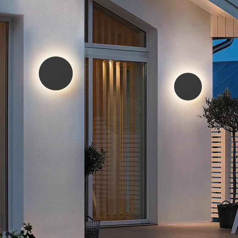 RainGuard – Runde LED Außenwandleuchte wasserdicht für Garten & Wand