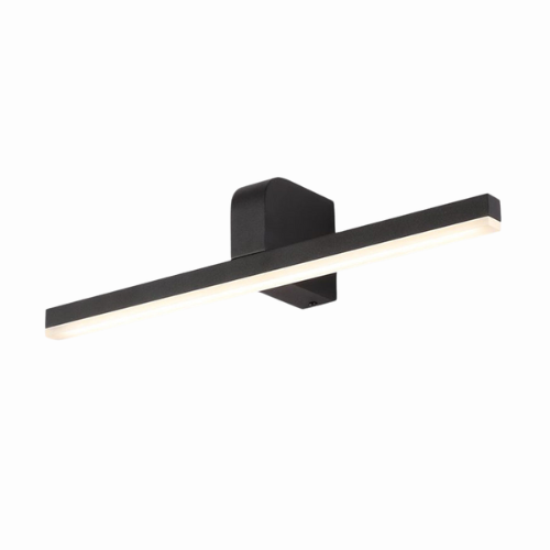 LunaStellar LED-Spiegelwandleuchte - Modernes Design in Schwarz/Weiß