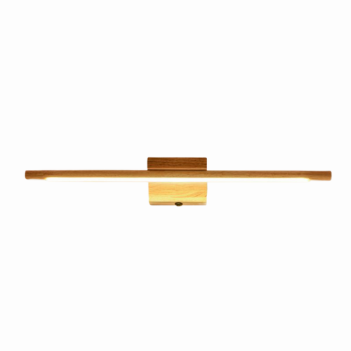 Solara – LED Wandleuchte aus Holz & Acryl für Bad & Schlafzimmer