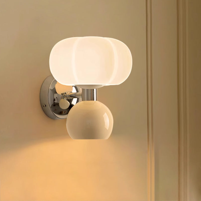LumiCasa Moderne LED Wandleuchte Cremefarben, Stilvoll