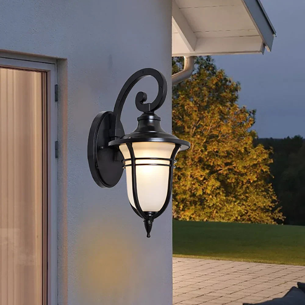VintageLumen – Vintage Außenwandleuchte für Garten, Terrasse & Balkon
