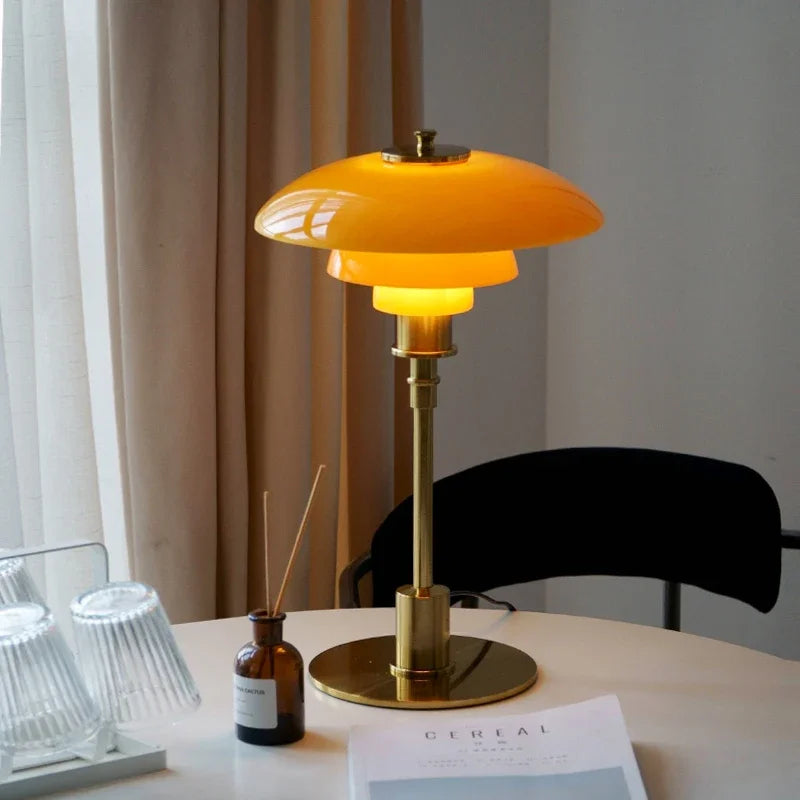 FjordGlow LED-Tischlampe – Modernes Design Warmweiß Wohnzimmer