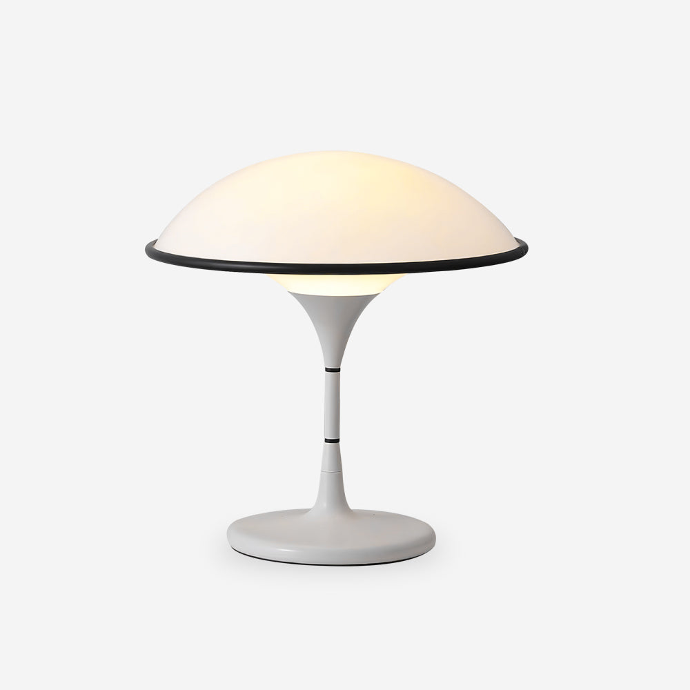 LumoArte – Elegante Tischlampe mit einzigartigem Design in Weiß