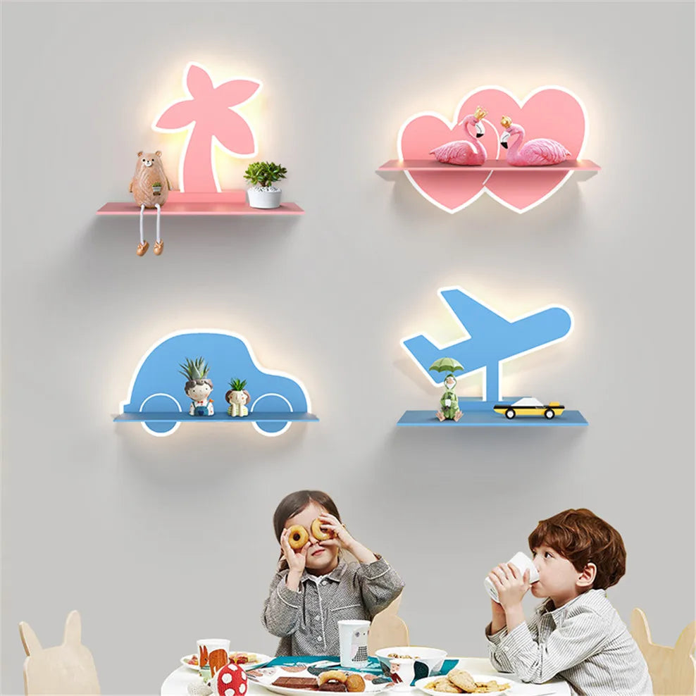 AeroLight LED-Wandleuchte - Flugzeugdesign für das Schlafzimmer