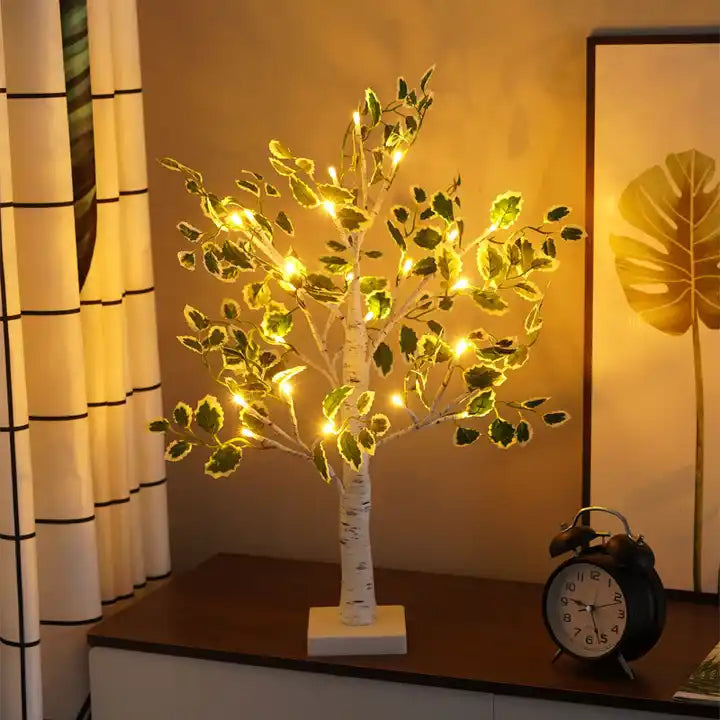 EverLumi LED-Baumleuchte – Grün, Weihnachtsstil, für Garten