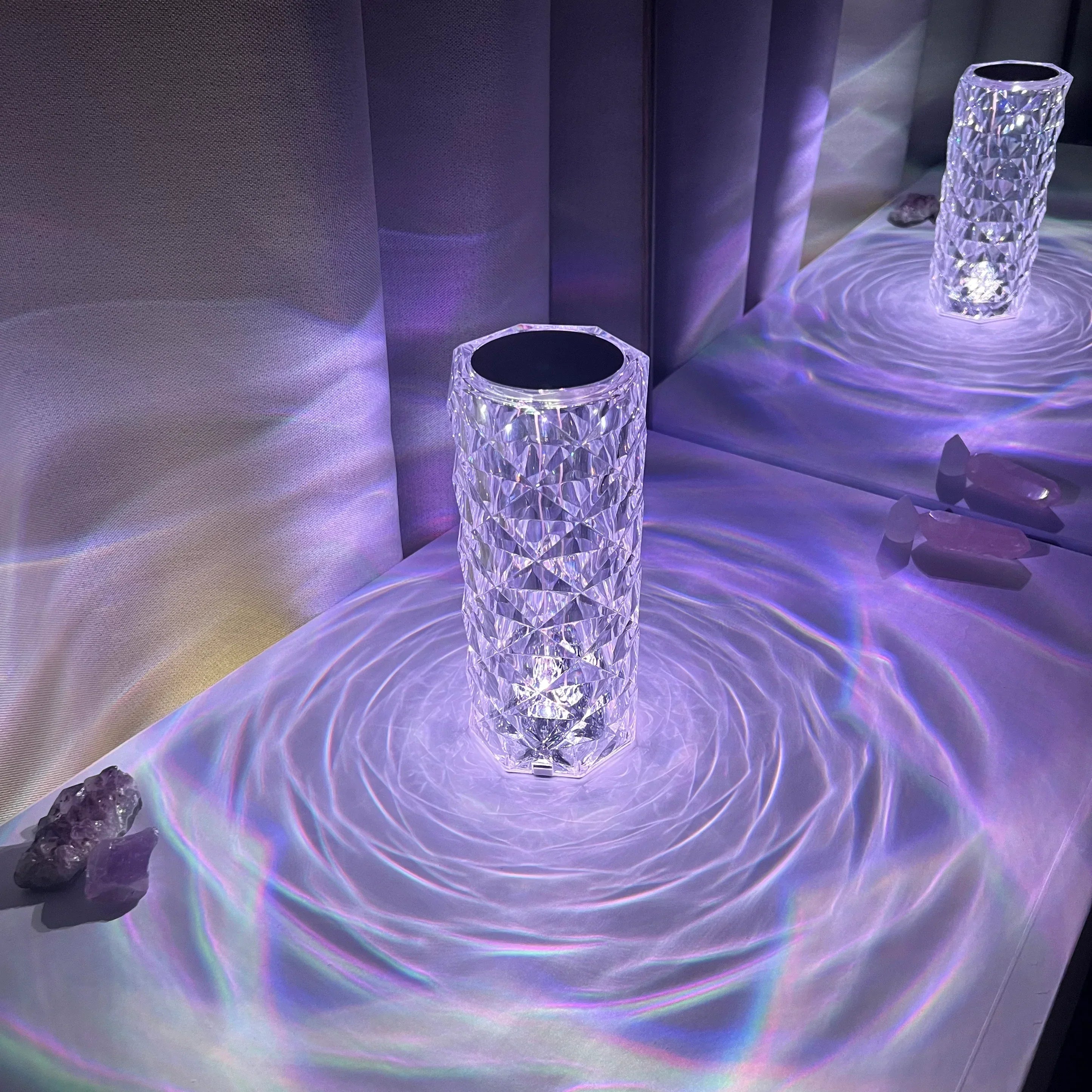 Crystalglow I Tischleuchte