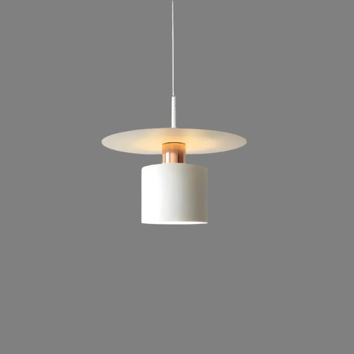 Moderne LED Pendelleuchte Zylinderform warmes Licht Küche Wohnzimmer