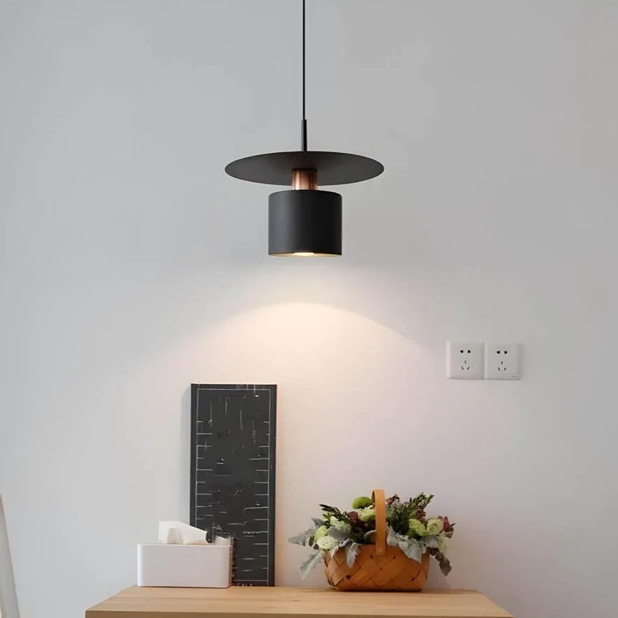 Moderne LED Pendelleuchte Zylinderform warmes Licht Küche Wohnzimmer