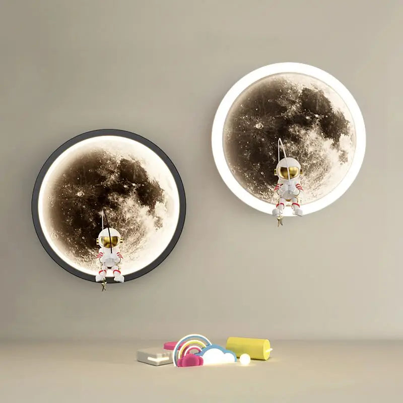 AstroBeam LED-Wandleuchte - mondförmiges Design, warmweißes Licht für stimmungsvolle Innenbeleuchtung