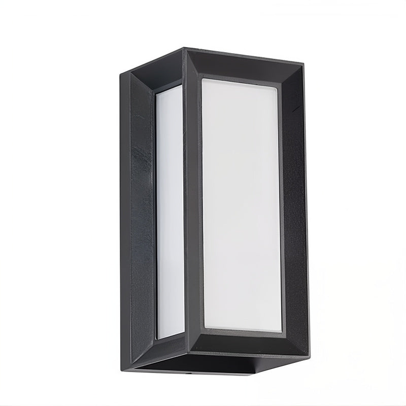 NovaLight LED Außenwandleuchte – Schwarz Modern Wasserdicht