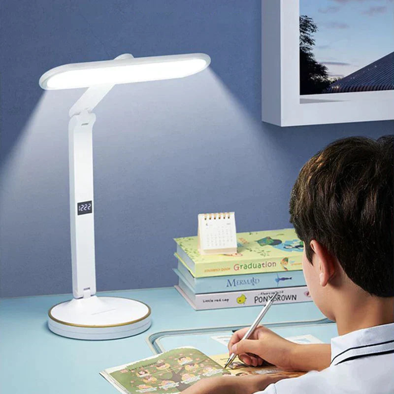ChronoLight - LED-Uhr-Schreibtischlampe mit energieeffizienter Beleuchtung und modernem Design