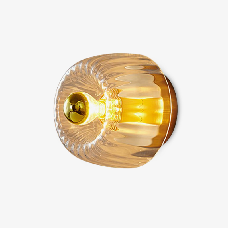 LumiGlaze – Zeitgemäßes Glas-Wandlampendesign