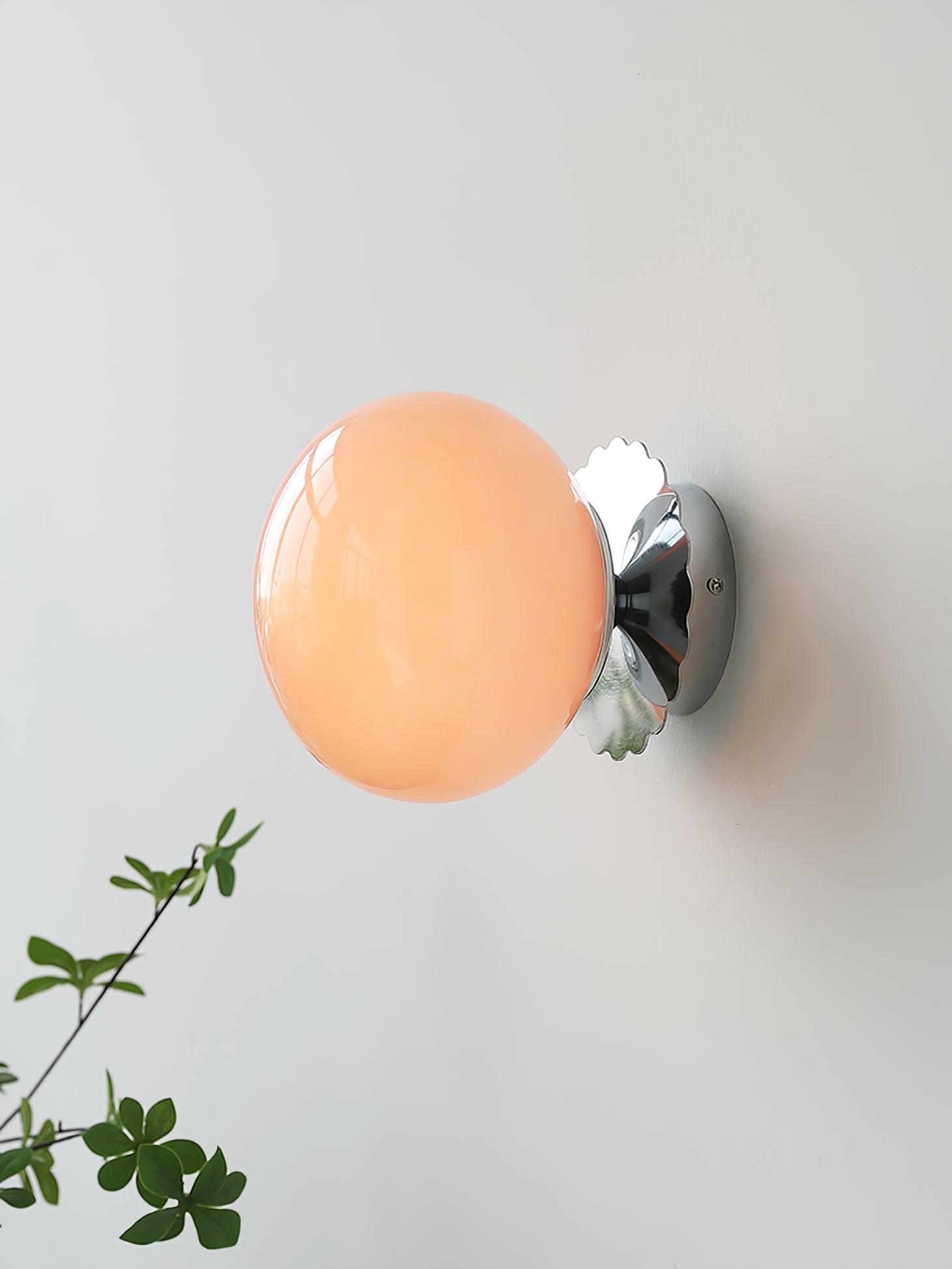 MarshGlow – Runde Konsolenleuchte Modern Weiß Ideal für Flur & Wohnbereich