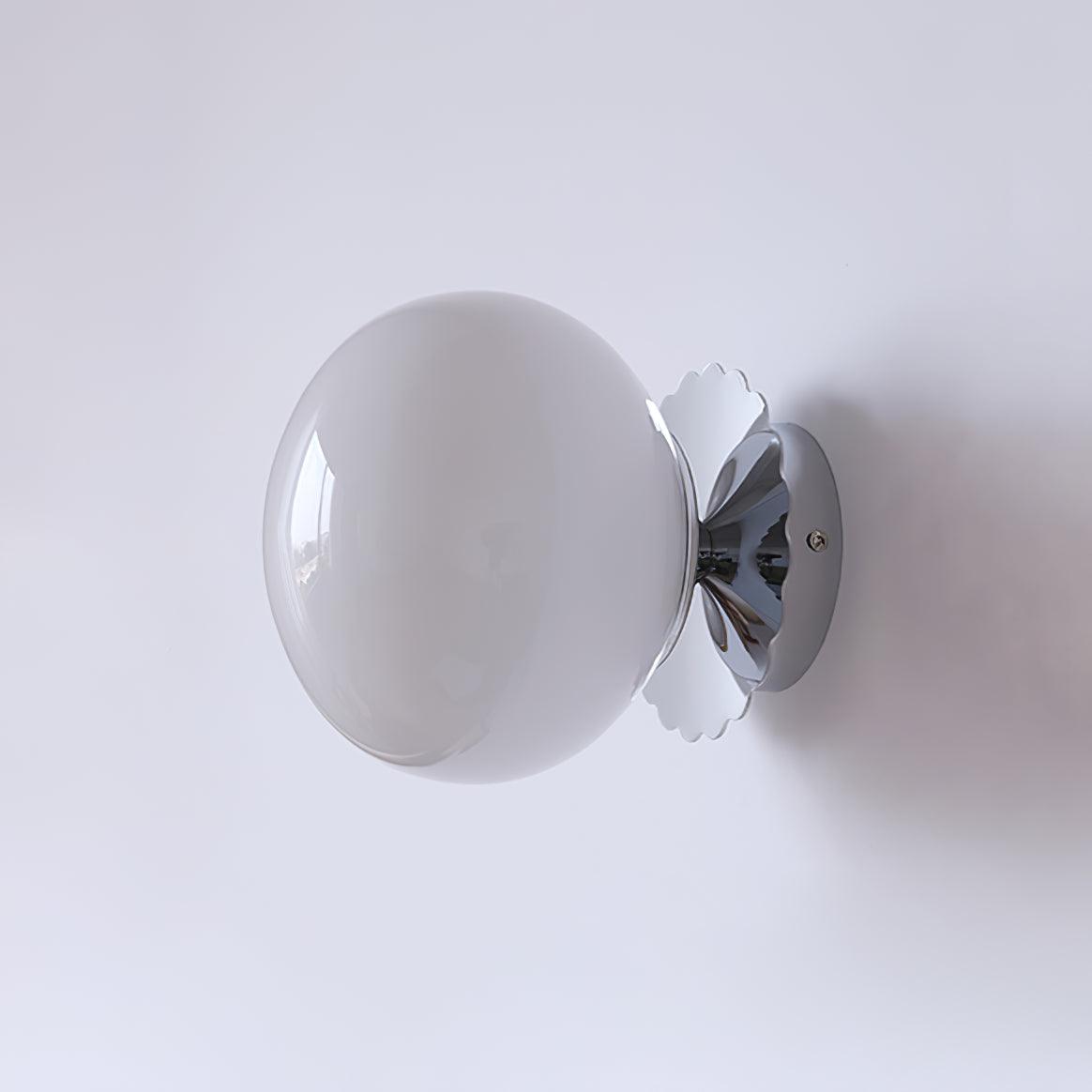 MarshGlow – Runde Konsolenleuchte Modern Weiß Ideal für Flur & Wohnbereich