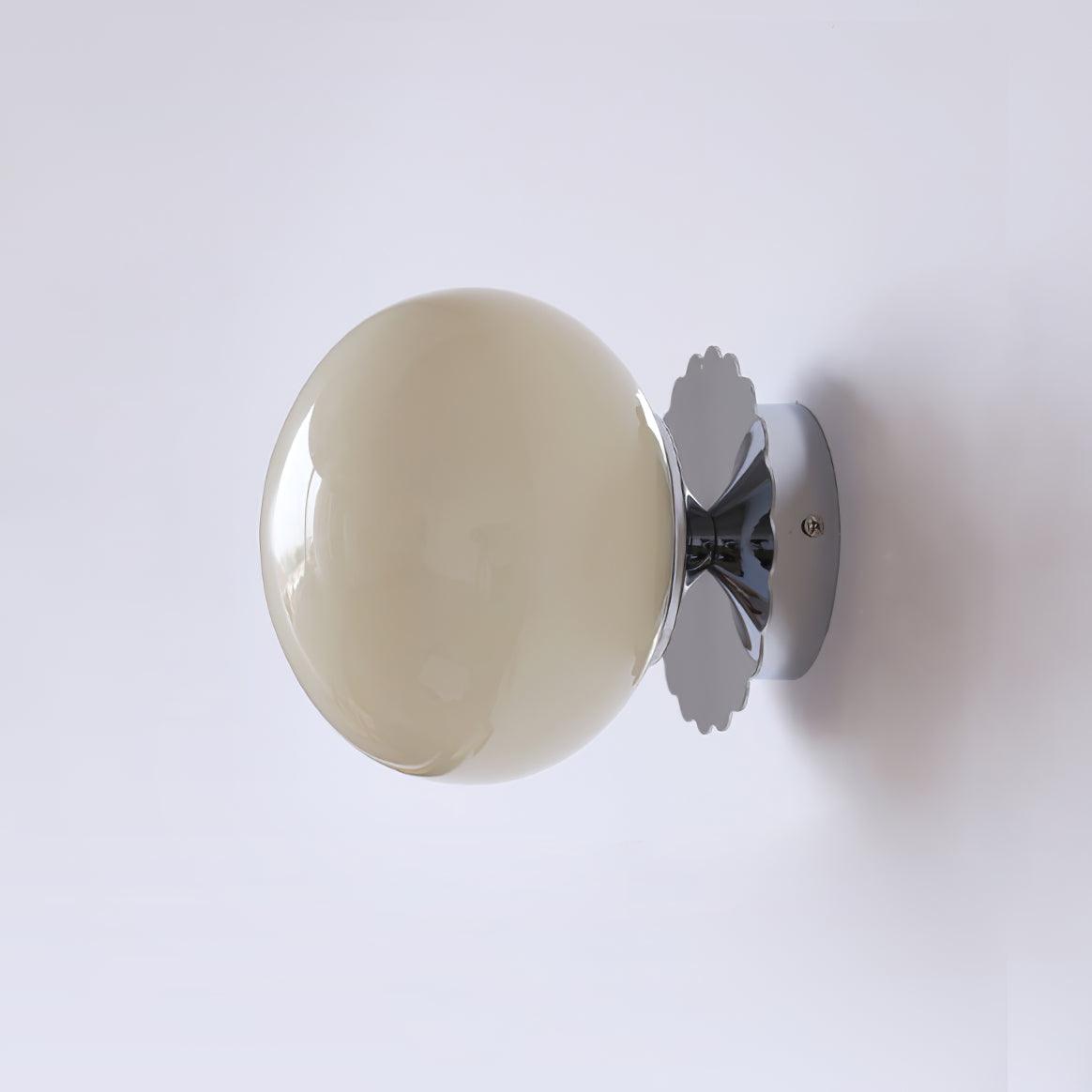 MarshGlow – Runde Konsolenleuchte Modern Weiß Ideal für Flur & Wohnbereich