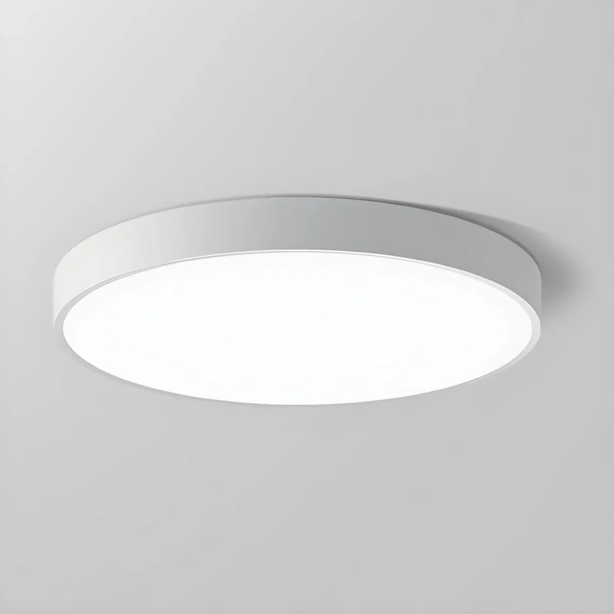 LumiCircle LED Deckenlampe Rund Modern Dimmbar Weiß fürs Wohnzimmer