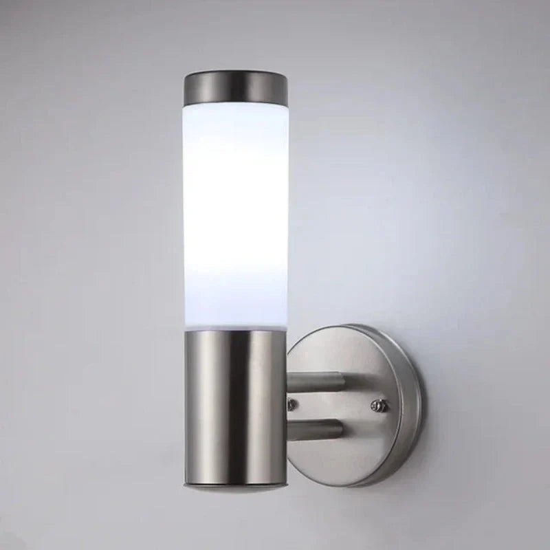 EdelLux Außenwandleuchte Edelstahl Modern IP65 für Terrasse