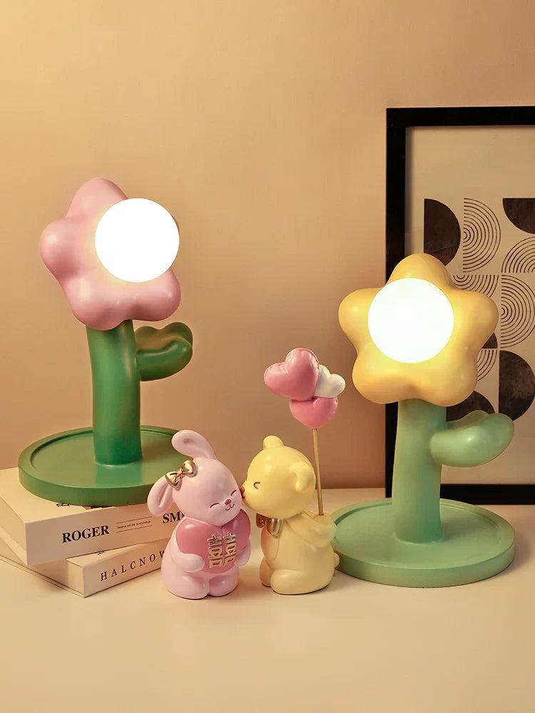 BlossiGlow Blumen-Ornamente mit LED