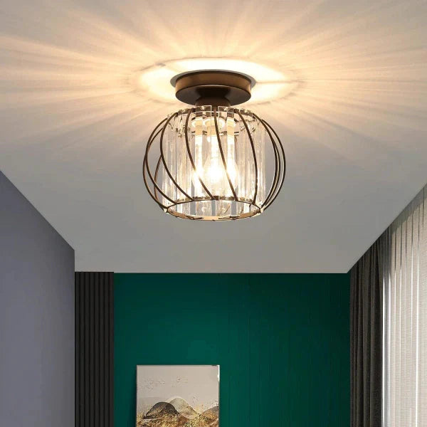 Nordische Pendelleuchte Glas – LED – Kugelform – Flur & Wohnzimmer