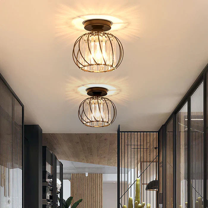Nordische Pendelleuchte Glas – LED – Kugelform – Flur & Wohnzimmer