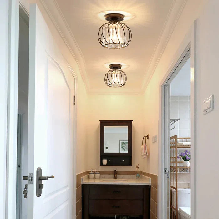 Nordische Pendelleuchte Glas – LED – Kugelform – Flur & Wohnzimmer