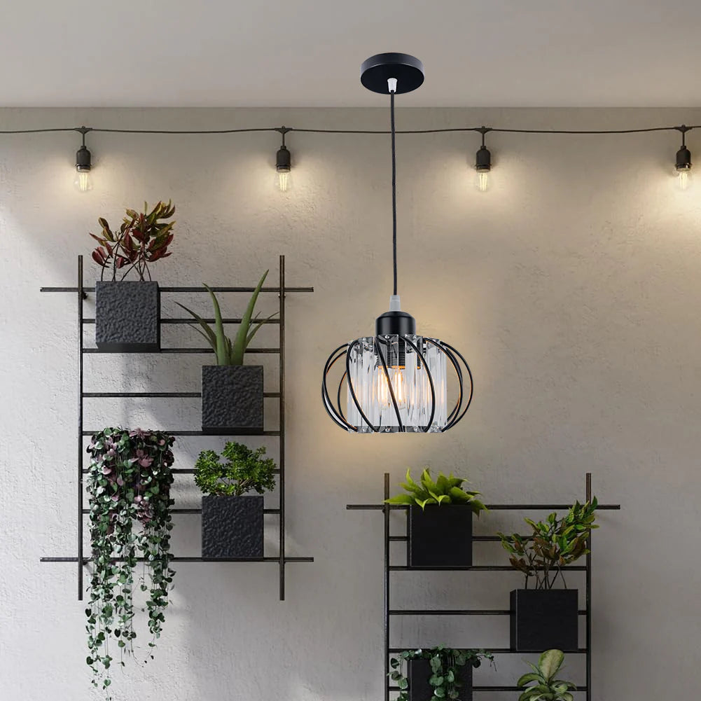 Nordische Pendelleuchte Glas – LED – Kugelform – Flur & Wohnzimmer