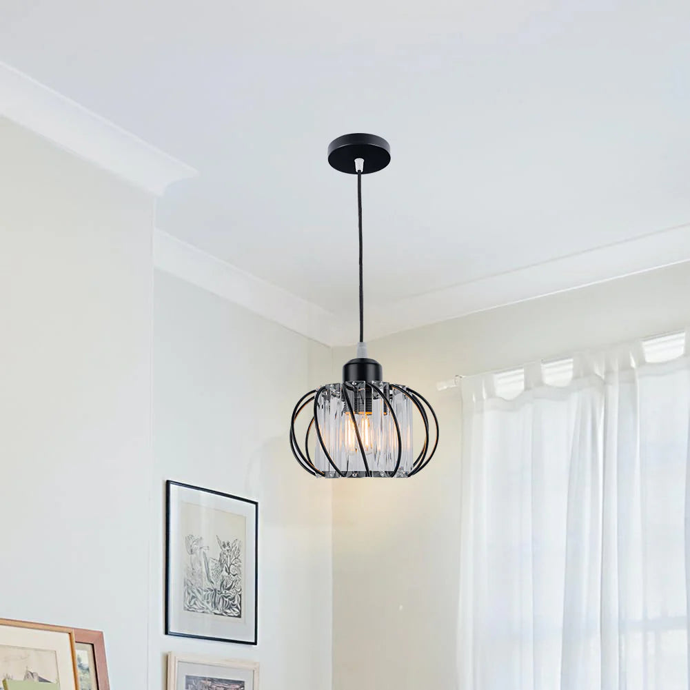 Nordische Pendelleuchte Glas – LED – Kugelform – Flur & Wohnzimmer