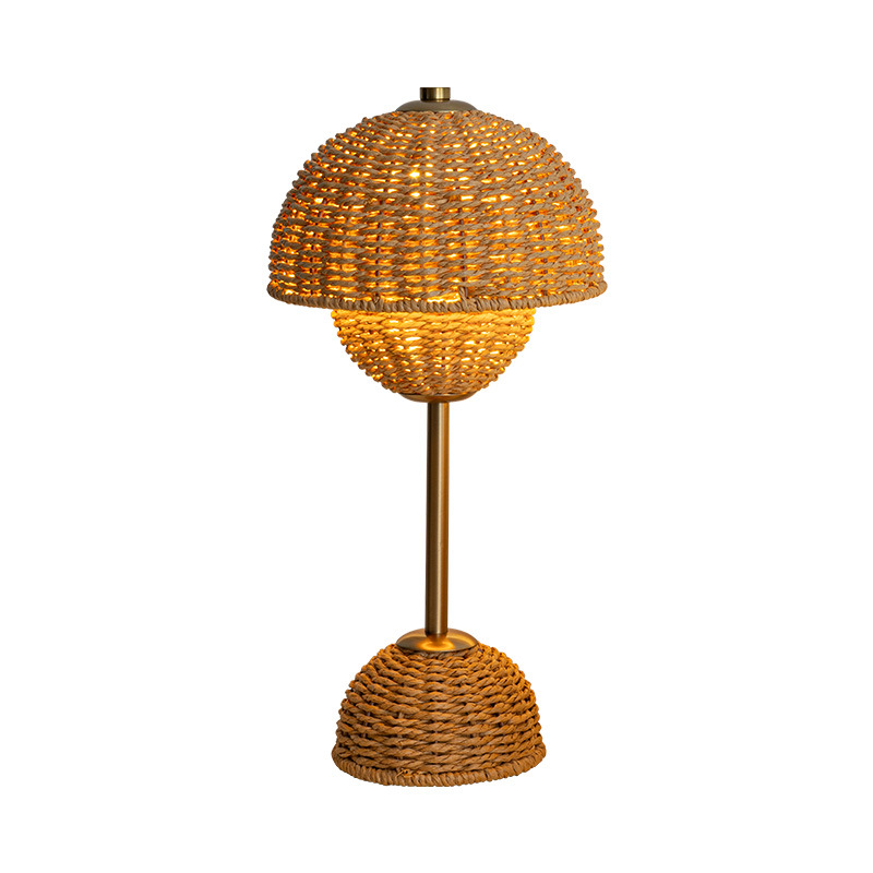 LumiBambus Gartenlampe – Solar, Bambusoptik, Warmweiß, Terrasse