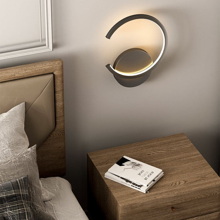 LumaRond – Runde LED-Wandleuchte mit Verstellbarem Arm