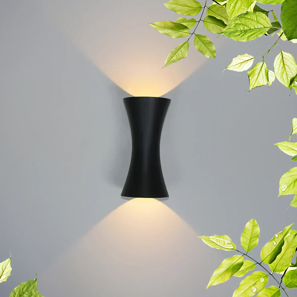 AquaRay – Wetterfeste Aluminium Wandlampe