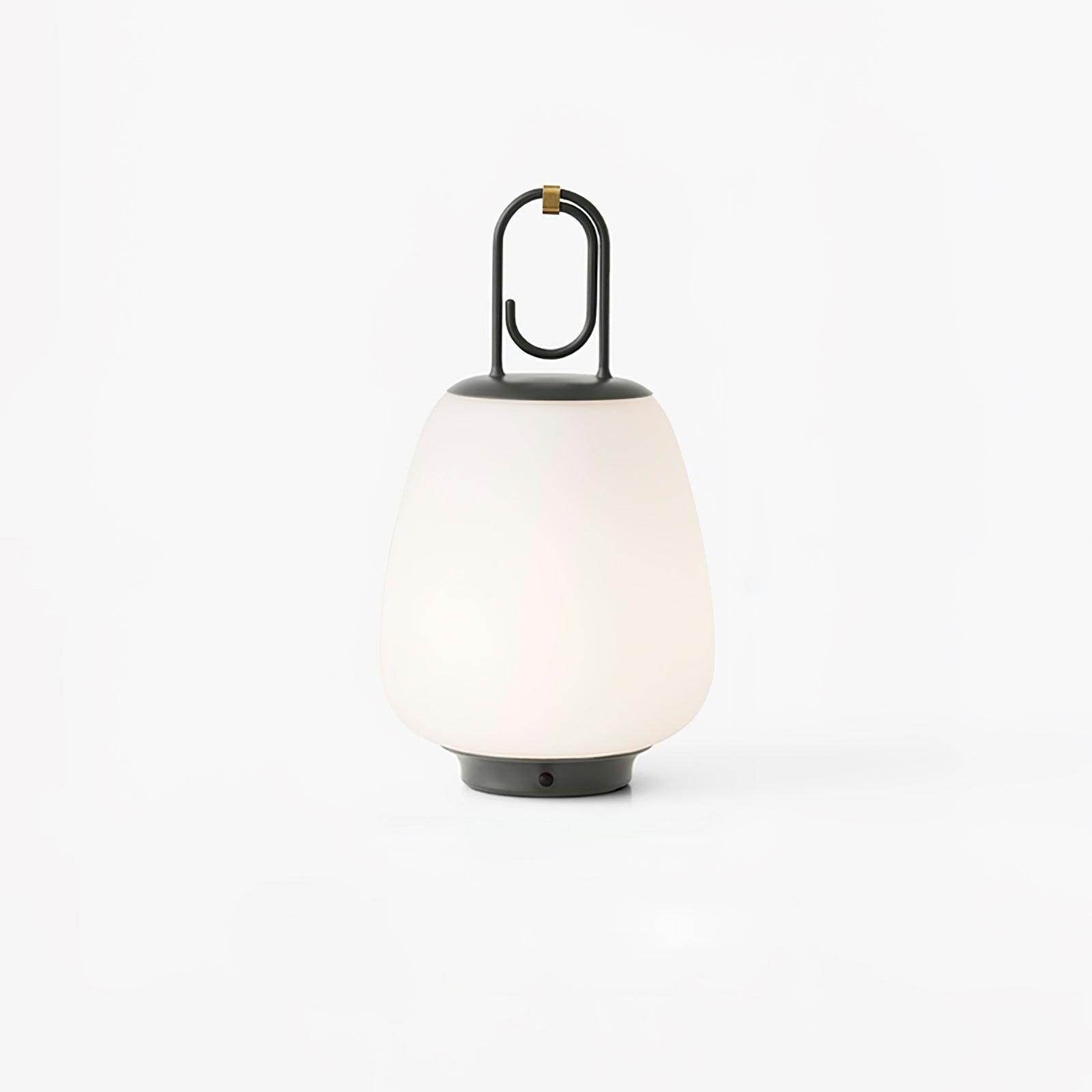 LuminaGo Tragbare Laternen-Tischlampe – Akku Warmweiß Garten & Terrasse