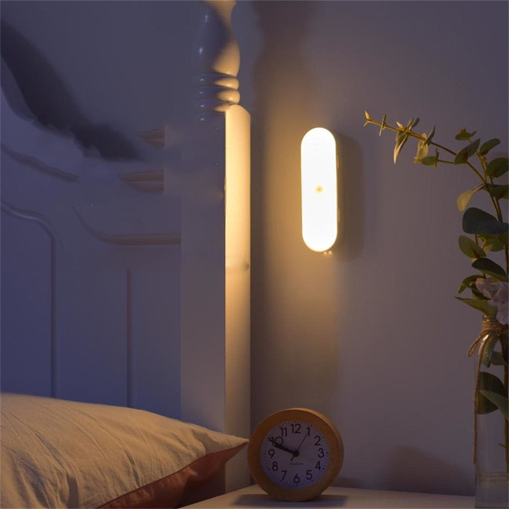 MotionLuxe – USB-Aufladbare Wandleuchte mit Bewegungssensor