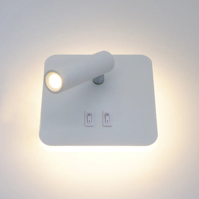 FlexiVibe LED-Wandleuchte mit verstellbarem Winkel