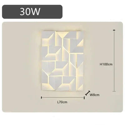 BrillEdge LED-Wandleuchte – Modernes Design & Warmes Licht für Flur & Schlafzimmer