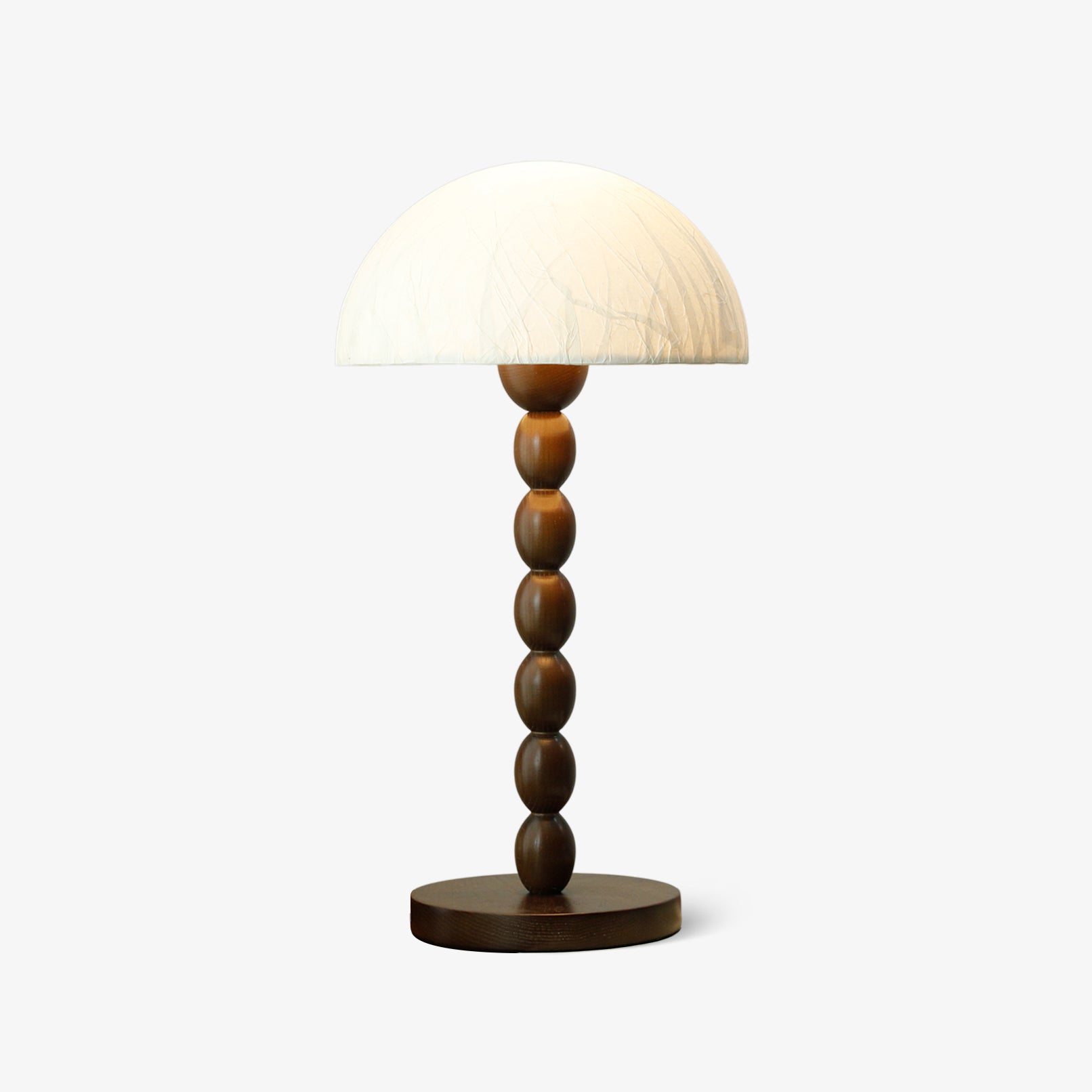 ShinLicht Tischlampe im Zen-Stil – Papieroptik, Weiß, für Wohnzimmer