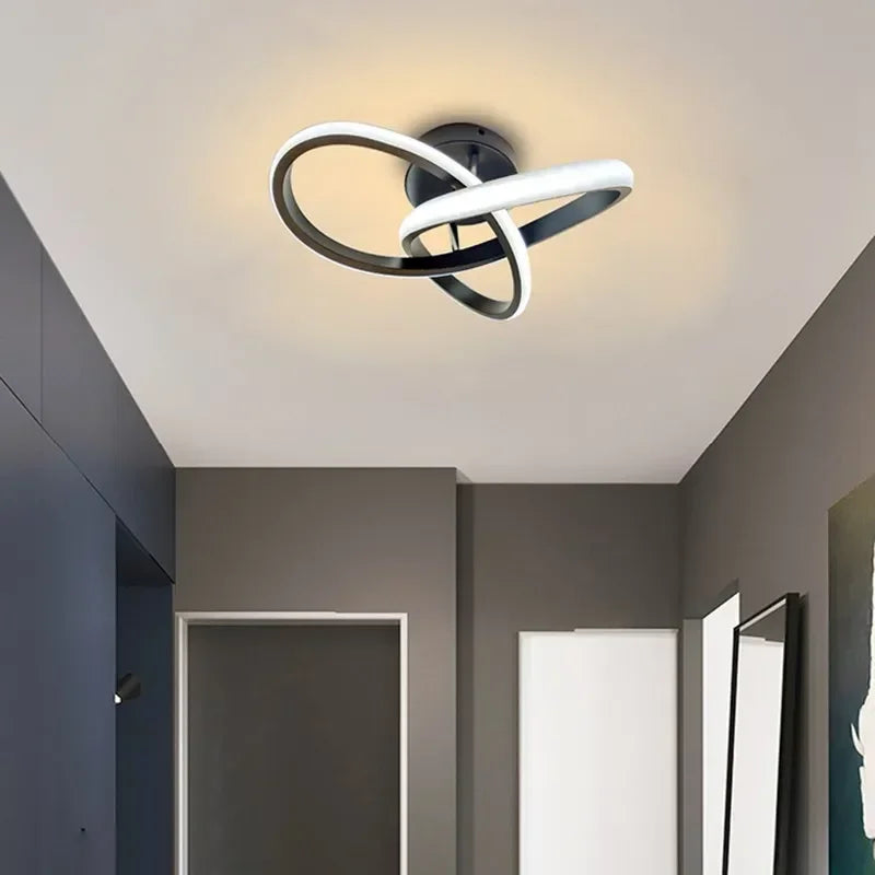 LumoCircles - Kreative LED-Deckenleuchte mit dualen Ringen
